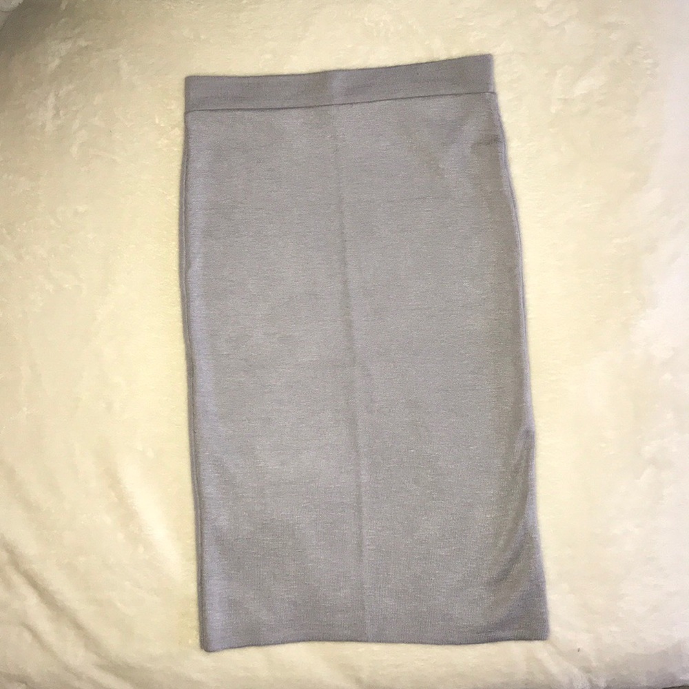 NWT Gray Pencil Skirt
